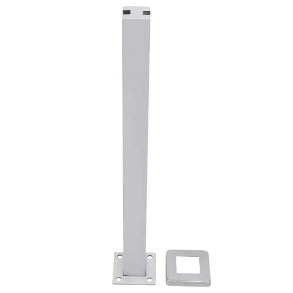 Glass Railing Post, 304 Stainless Steel Balustrade for Balustrade Balcony Deck Stairs, Cannot Add Handrail Version